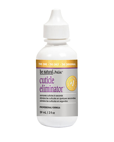 be natural Cuticle Eliminator 2 oz, gentle and effective solution for removing overgrown cuticles.