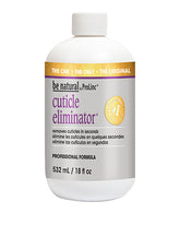 be natural Cuticle Eliminator 18 oz, professional strength formula that removes cuticles in seconds.