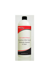 Large 32oz. SuperNail Cuticle Softener & Remover, designed to gently remove and condition cuticles.