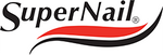 SuperNail logo with signature red and black wave design, representing trusted professional nail care and salon-quality products.